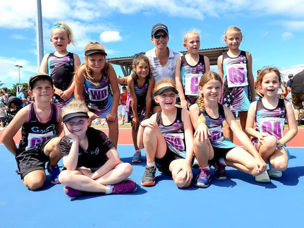 Galaxy Netball Club Junior Team Photo