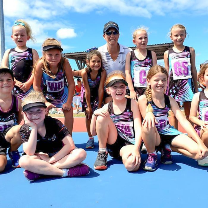 Galaxy Netball Club Junior Team Photo